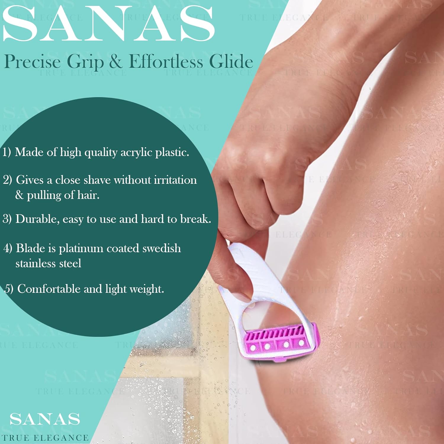 Actifit Disposal Razor For Women Resuable Instant & Painless Skin Blade Pack of 6