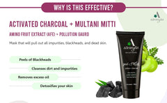 Aaranyaa Activated Charcoal Peel Of Mask 100g