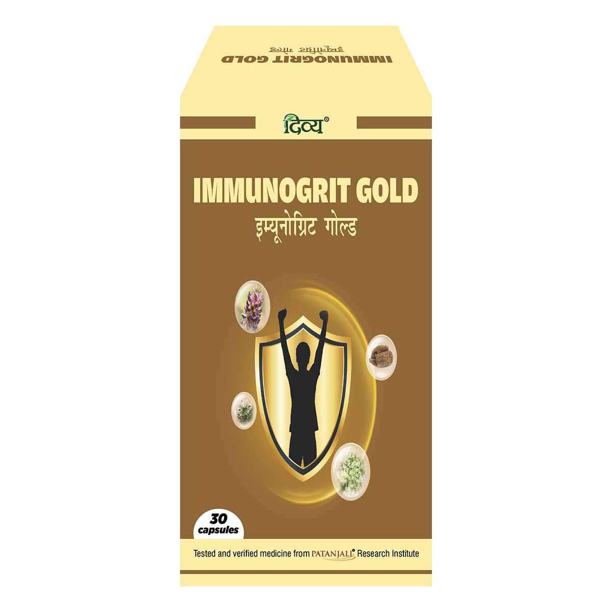 Patanjali Divya Immunogrit Gold 30 Capsules