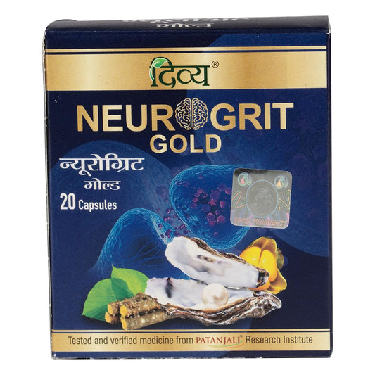 Patanjali Divya Neurogrit Gold 20 Kapseln