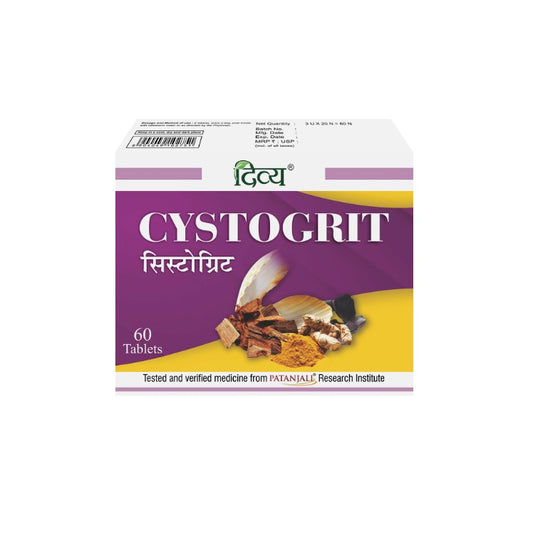 Patanjali Divya Cystogrit 60 Tablets