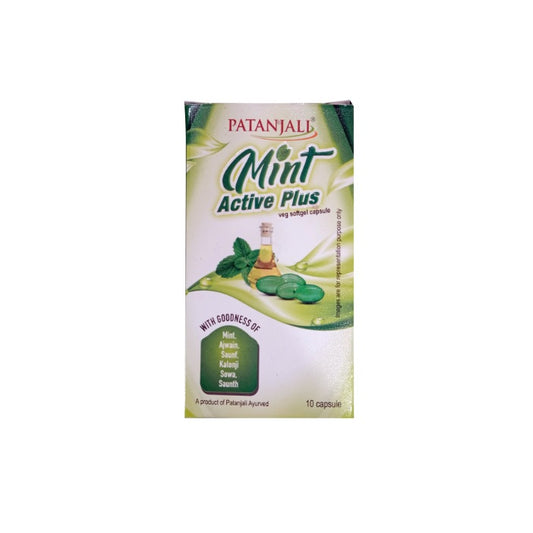 Patanjali Mint Active Plus 10 Capsules