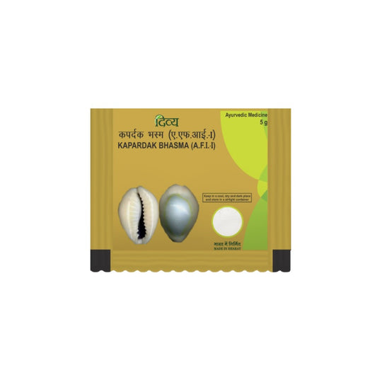 Patanjali Divya Kapardak Bhasma Powder 2 X 5g