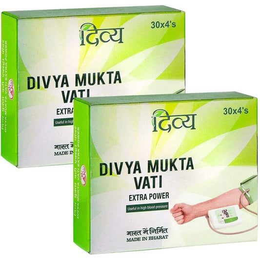 Patanjali Divya Mukta Vati Extra Power Tabletten 2er Pack (240 Tabletten)