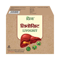 Patanjali Divya Livogrit Tablet 60 Tablets