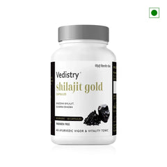 Vedistry Ayurvedic Shilajit Gold 60 Tablets