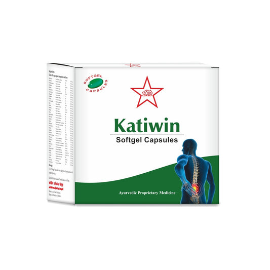Skm Siddha Ayurveda Katiwin 650mg Softgel Capsules