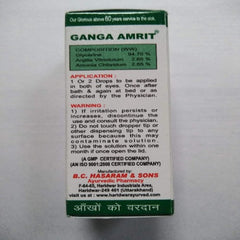 BCHasaram &amp; Sons Ayurvedische Ganga Amrit Augentropfen 25 ml