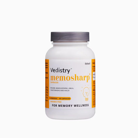 Vedistry Ayurvedic Memosharp For Memory Wellness 60 Capsule