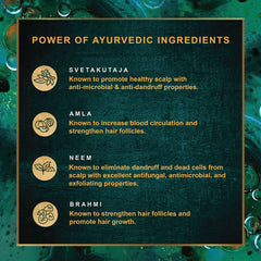 Indulekha Svetakutaja 100% Ayurvedic Medicinal Hair Oil For Dandruff Treatment Oil