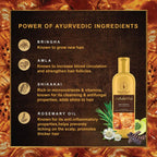 Indulekha Bringha Shampoo zur Kontrolle von Haarausfall, 200 ml