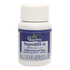 Dhootapapeshwar Ayurvedische Tribhuvankeerti Rasa Tablette