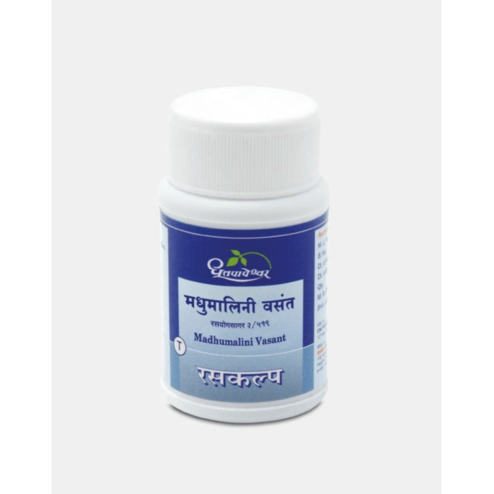 Dhootapapeshwar Ayurvedic Madhumalini Vasant Tablet