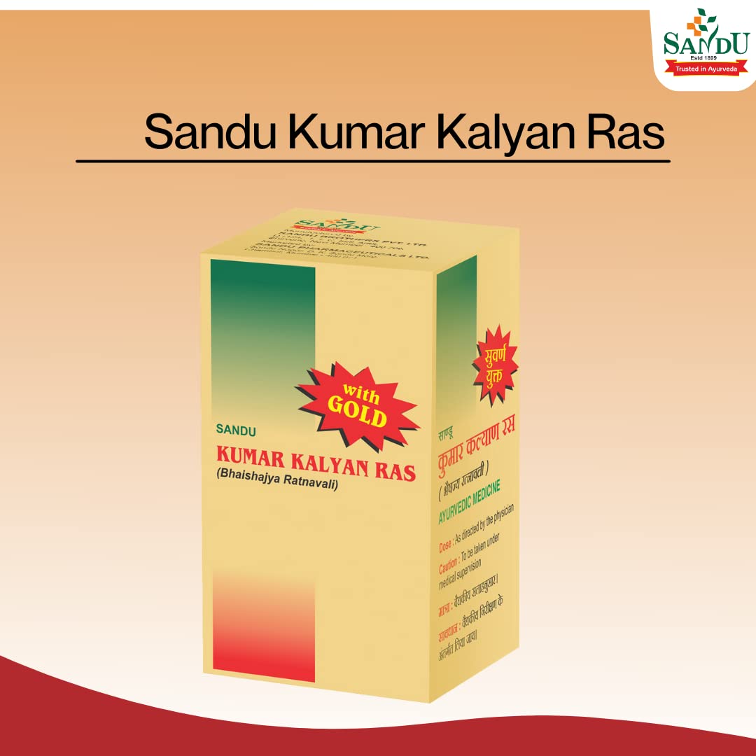 Sandu Ayurvedic Kumar Kalyan Ras 10 Tablets