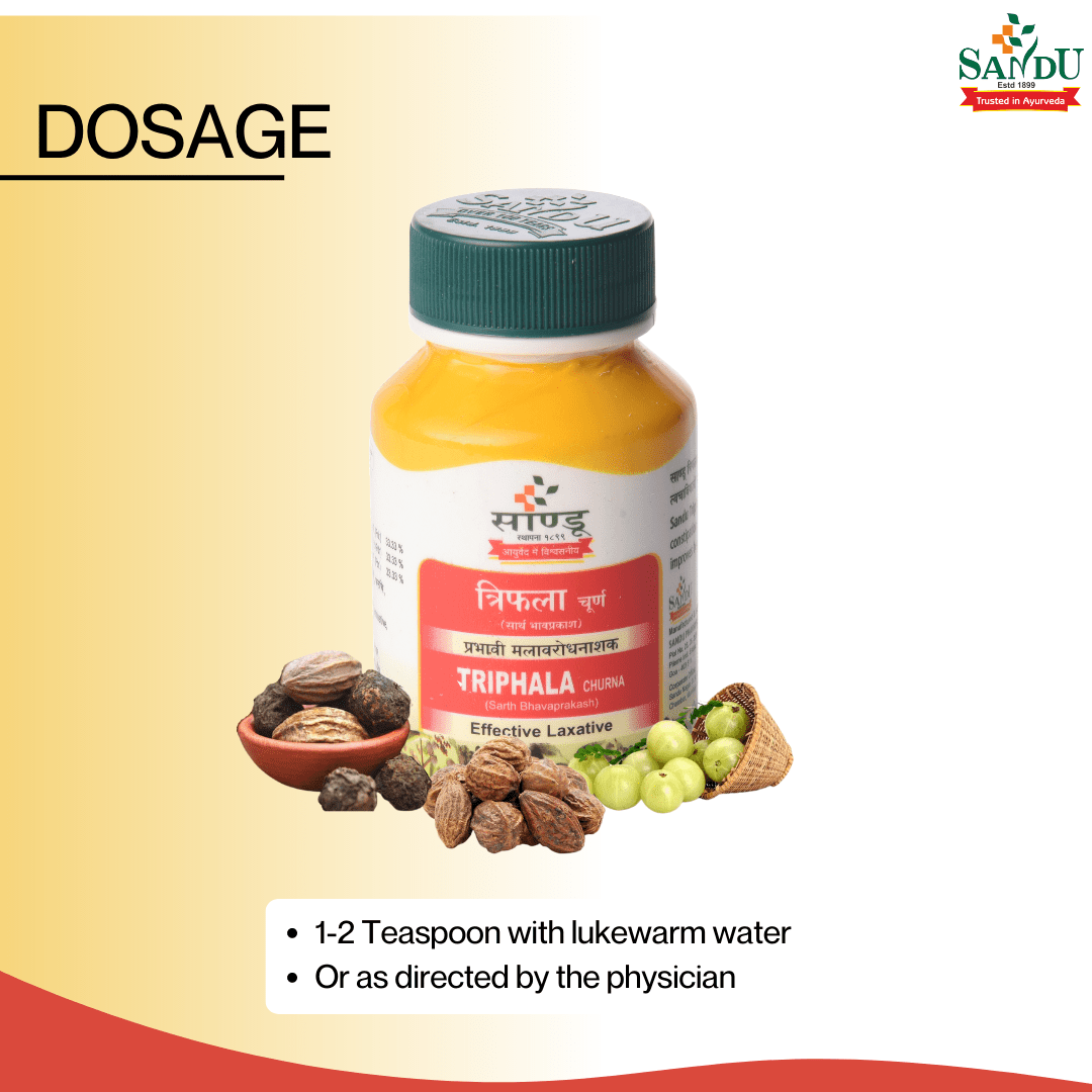 Sandu Ayurvedic Triphala Churna Powder