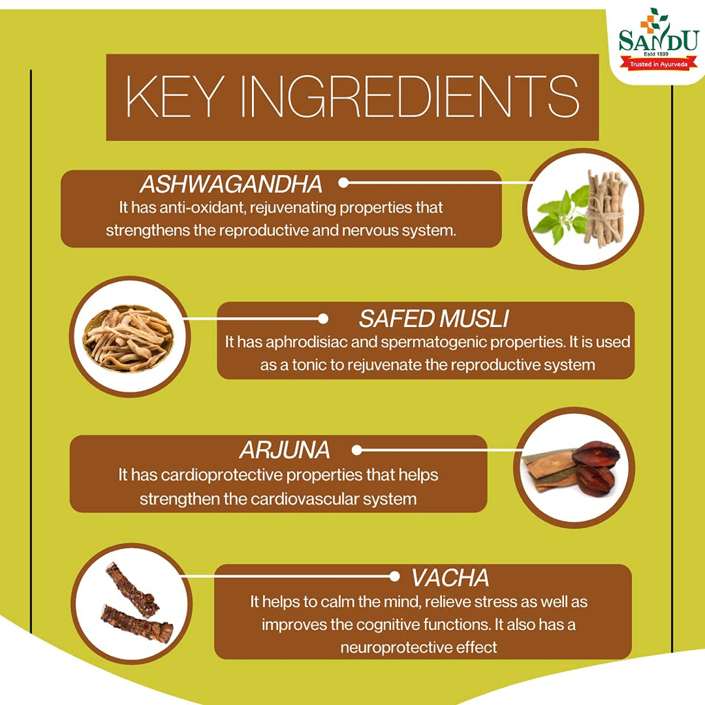 Sandu Ayurvedic Aswhagandharishta Liquid