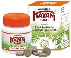 Ayurvedic Kayam Tablet 30 Tablets PACK OF 6(Ship from India)