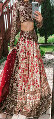 Bollywood Indian Pakistani Ethnic Party Wear Women Soft Pure Premium Georgette Lehenga