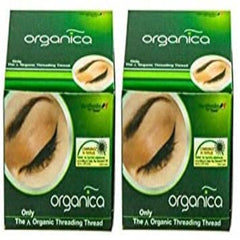Нитки для бровей Organica Хлопковые нитки для бровей Антисептическое средство для удаления волос на лице
