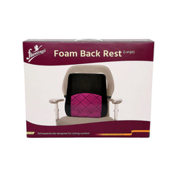 Flamingo Health Orthopaedic Foam Back Rest (Large) Type Cushion & Pillows Color Random Code 2182