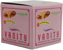 Vardhman 3 Pack Antibacterial Cotton Thread Spools for Eyebrow Hair Removal