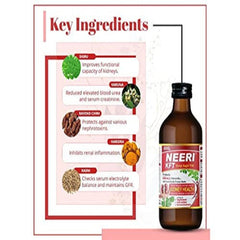 Aimil Ayurvedic Neeri for Kidney Health Urinary Tract Infections (UTI) Kft Syrup & Tablet