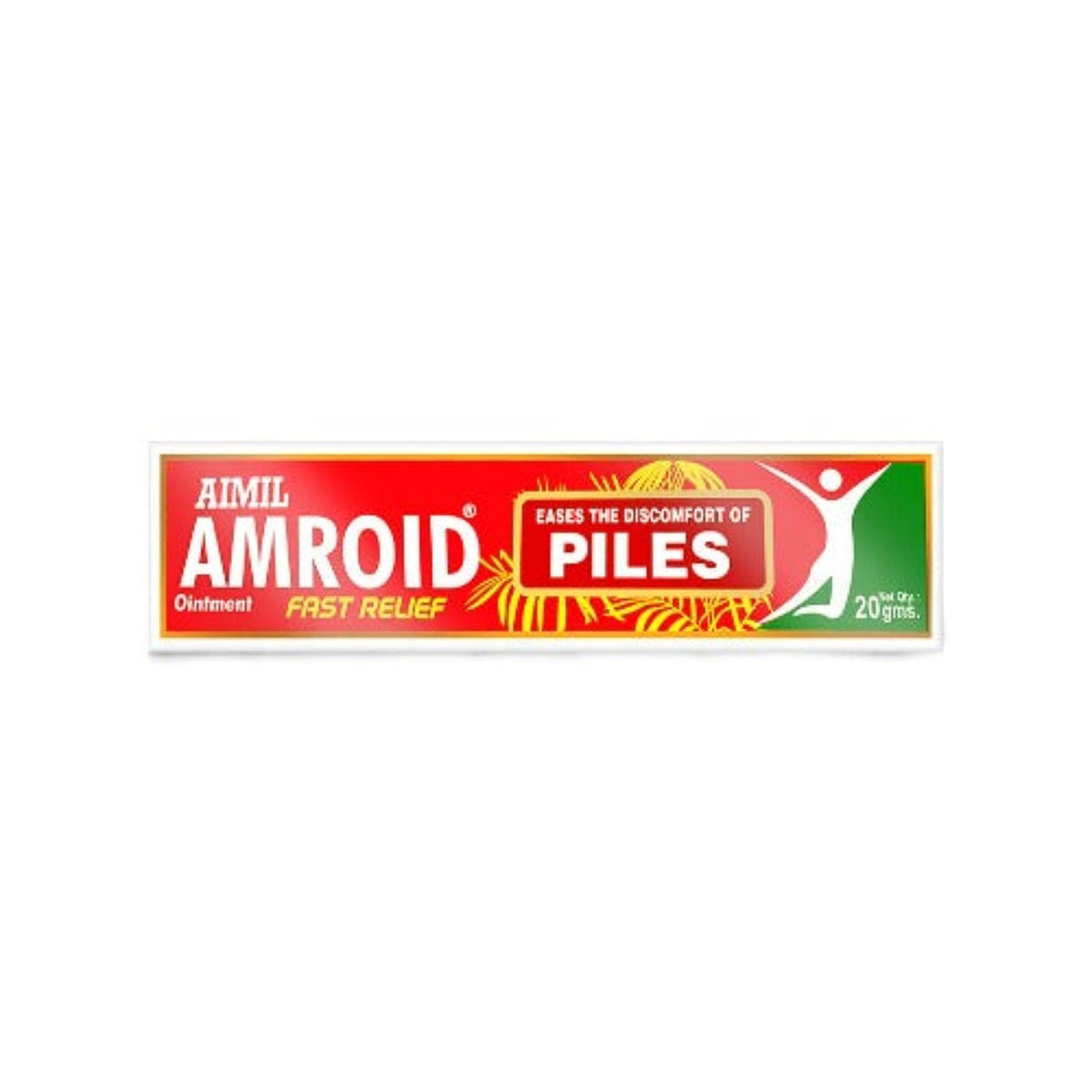 Aimil Ayurvedic Amroid Poly Herbs Healthcare For Piles Vegetarian Ointment & Tablets