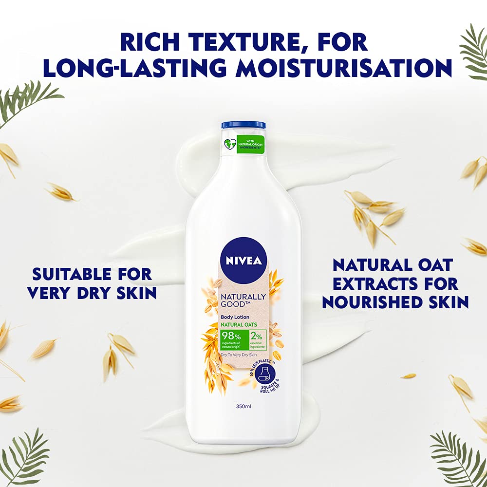 Nivea Naturally Good Natural Oats Body Lotion