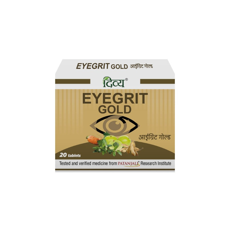 Patanjali Divya Eyegrit Gold 20 Tablets