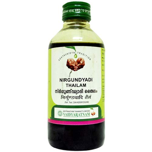 Vaidyaratnam Nirgundyadi Thailam-Öl 200 ml