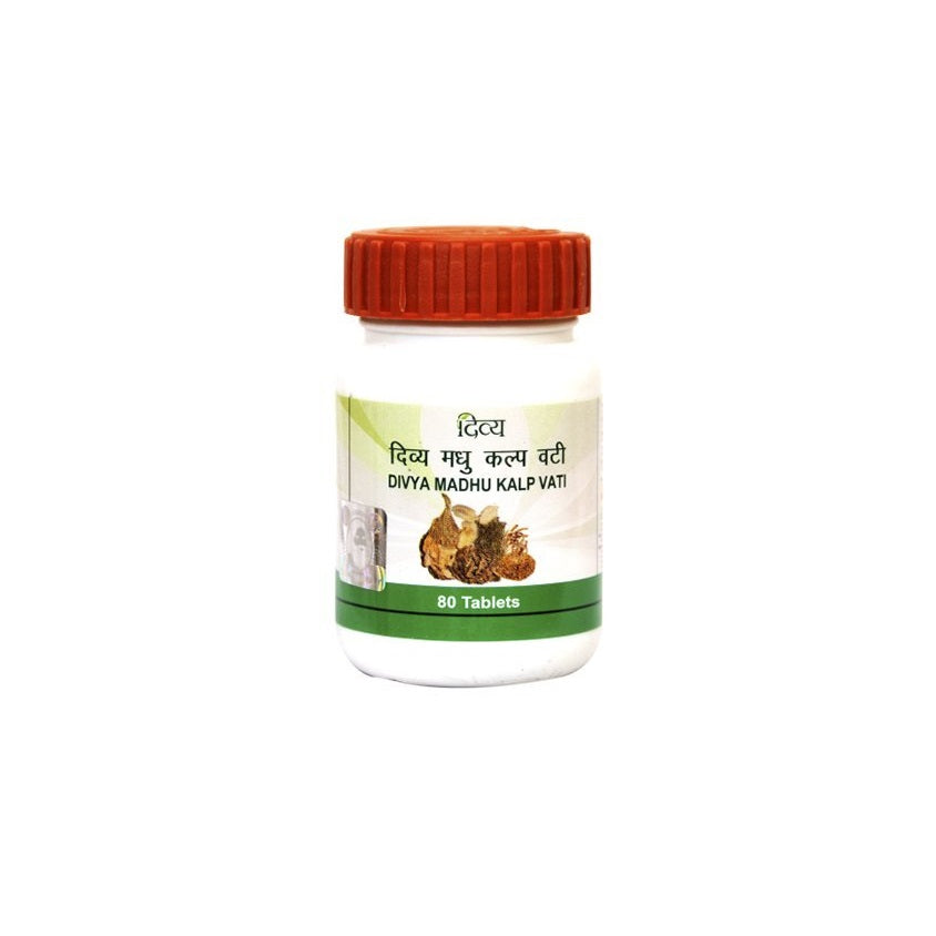 Patanjali Divya Madhu Kalp Vati 80 Tablets