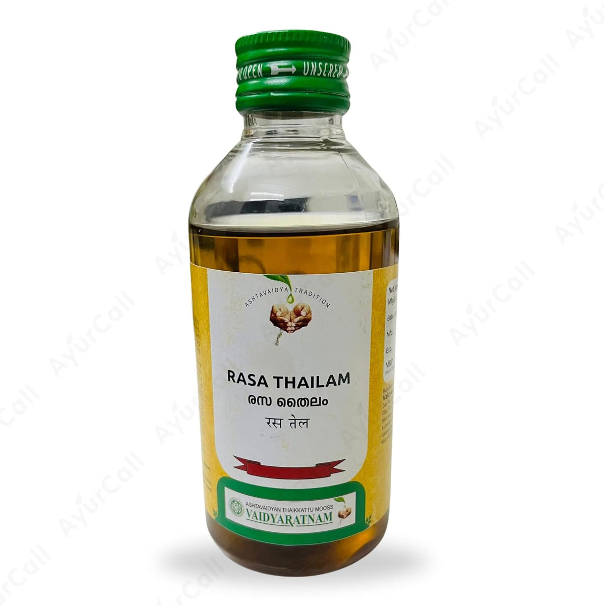 Vaidyaratnam Rasa Thailam Oil