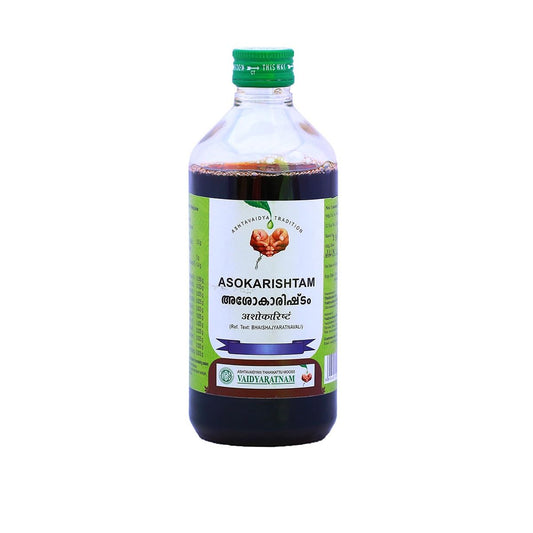 Vaidyaratnam Oushadhasala Asokarishtam Flüssigkeit 450ml