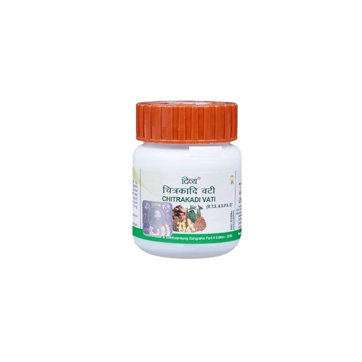 Patanjali Divya Chitrakadi Vati For Digestive Care & Gas Relief 60 Tablets