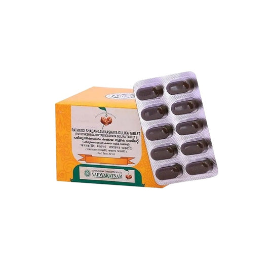 Vaidyaratnam Ayurvedic Pathyadi Shadangm Kashaya Gulika 100 Tabletten