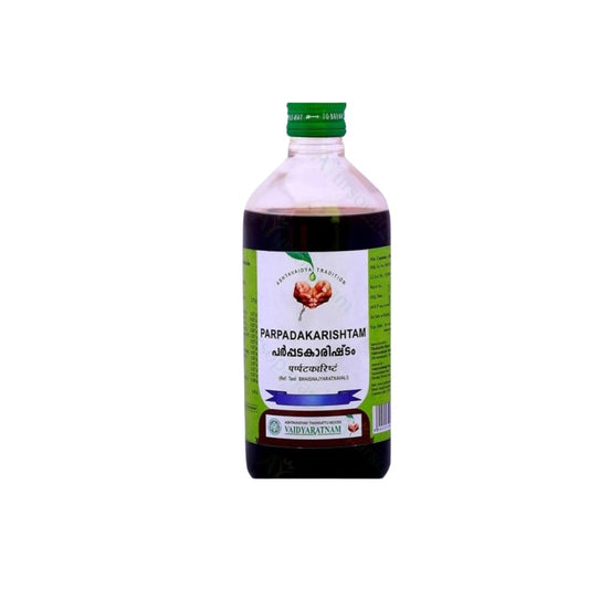 Vaidyaratnam Parpadakarishtam Flüssigkeit 450 ML