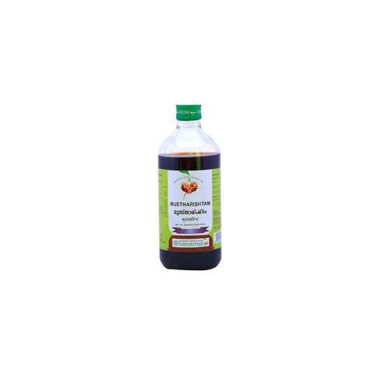 Vaidyaratnam Mustharishtam Flüssigkeit 450 ml