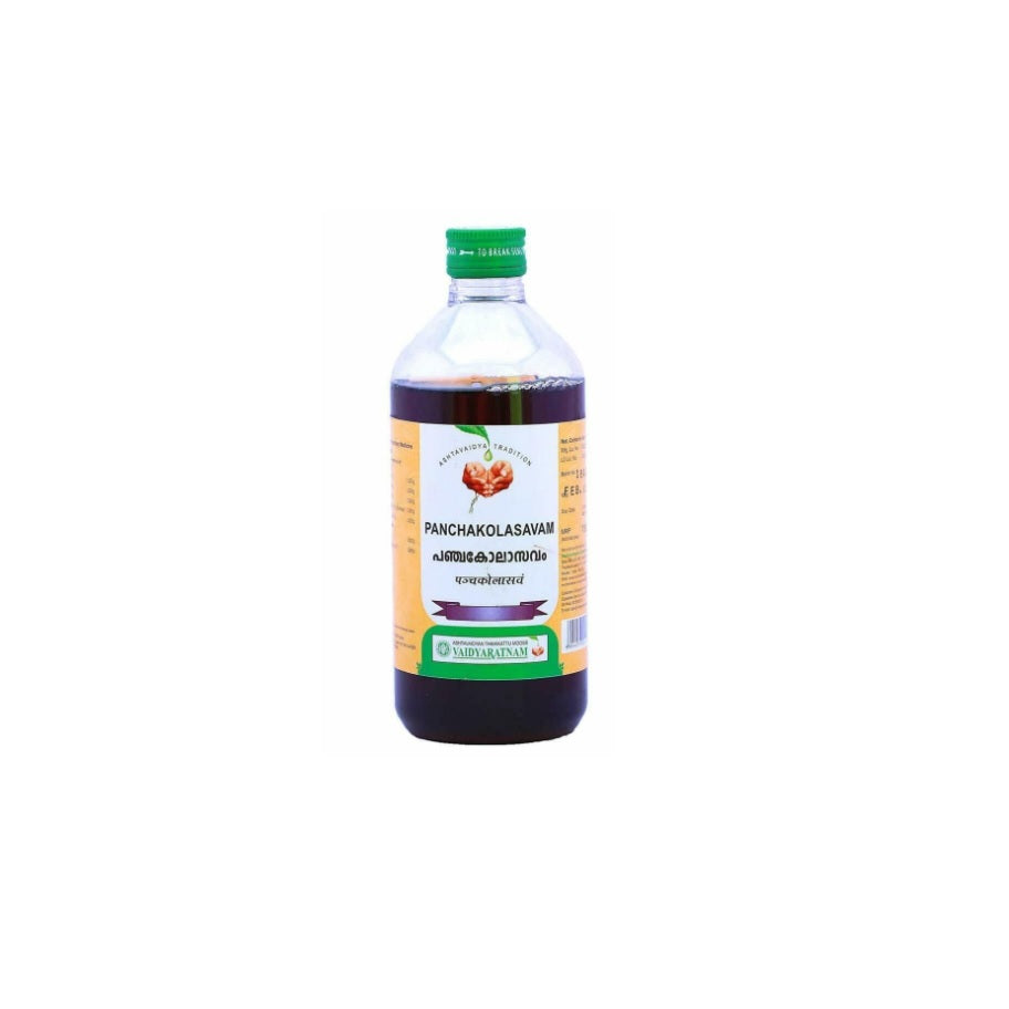 Vaidyaratnam Panchakolasavam Liquid 450 Ml