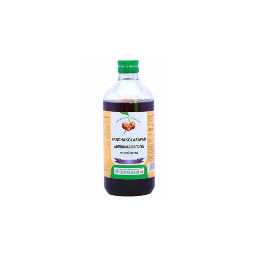 Vaidyaratnam Ayurvedische Panchakolasavam-Flüssigkeit 450 ml