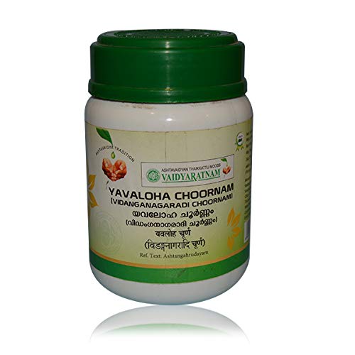 Vaidyaratnam Ayurvedisches Yavaloha Choornam Pulver 100g