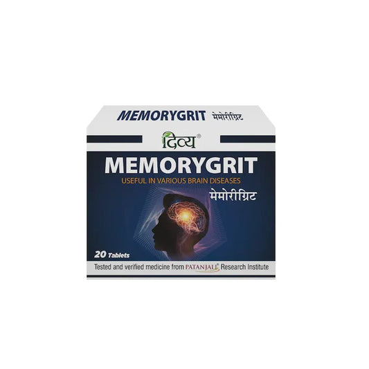 Patanjali Divya Memorygrit 20 Tabletten