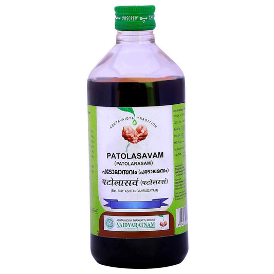 Vaidyaratnam Patolasavam Flüssigkeit 450 ml