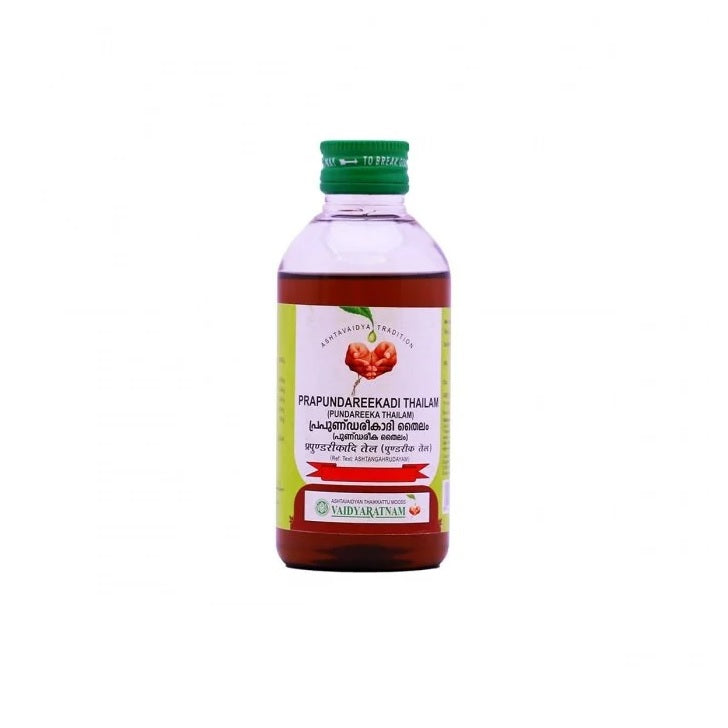 Vaidyaratnam Ayurvedisches Prapundareekadi Thailam-Öl 200 ml