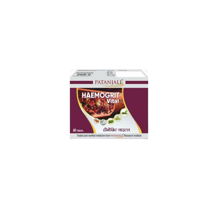 Patanjali Divya Haemogrit Vital 60 Tablets