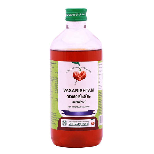 Vaidyaratnam Ayurvedische Vasarishtam-Flüssigkeit 450 ml