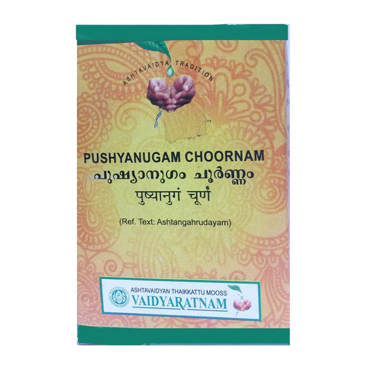 Vaidyaratnam Pushyanugam Choornam Pulver 50g