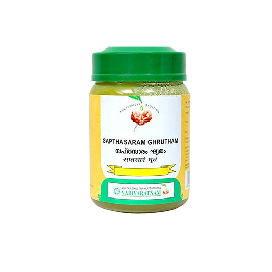 Vaidyaratnam Ayurvedisches Sapthasaram Ghrutham 150g