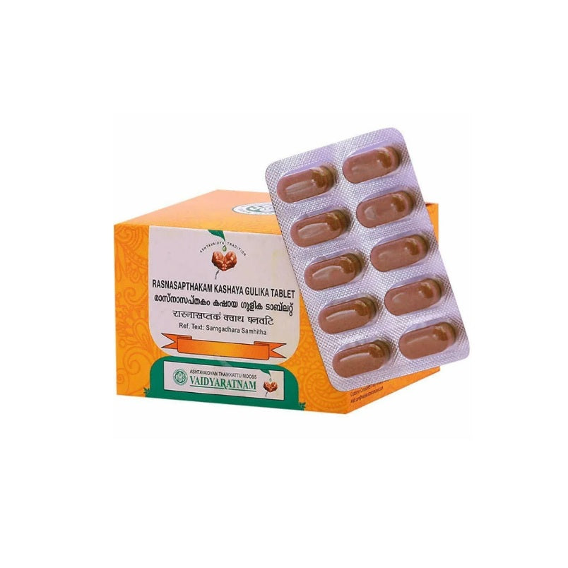 Vaidyaratnam Rasnasapthakam Kashaya 100 Tablet