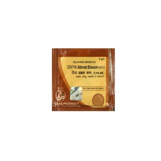 Patanjali Divya Abhrak Bhasma Powder 2 X 5g