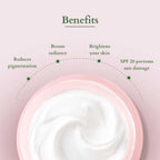 Lotus Organics+ Precious Brightening Creme Cream SPF-20 50g